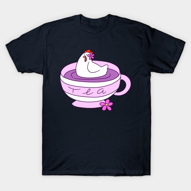 Chicken Tea T-Shirt by saradaboru